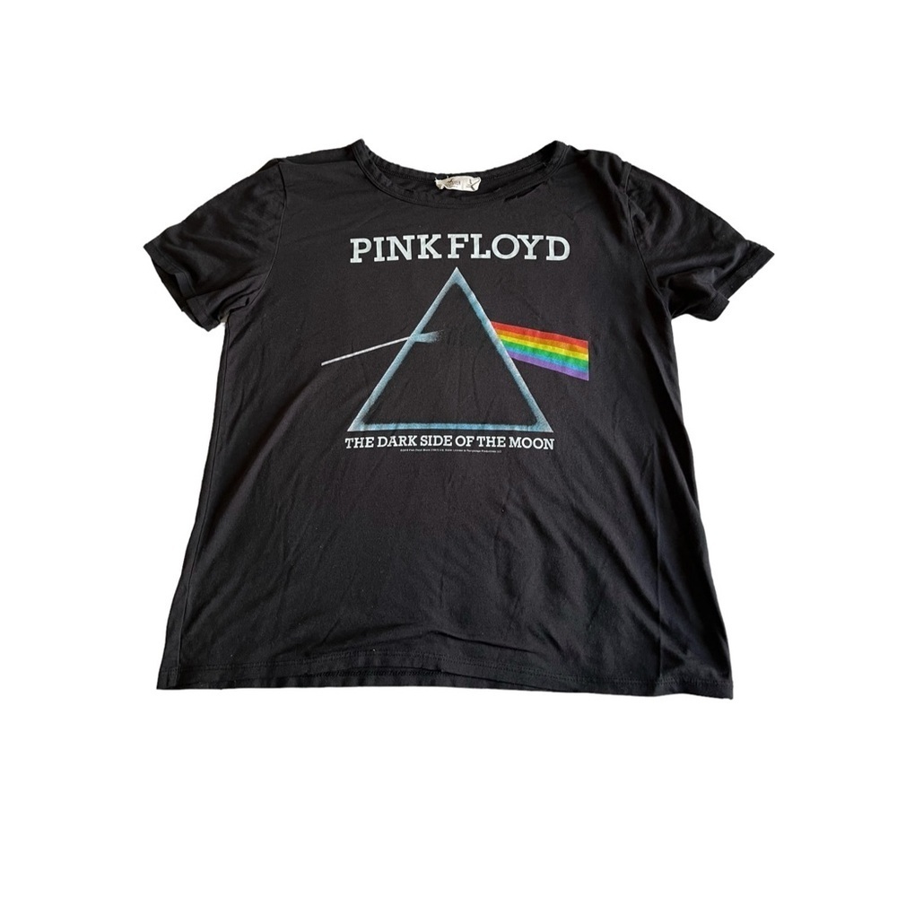 Hollister Pink Floyd Distressed Tee Size Large